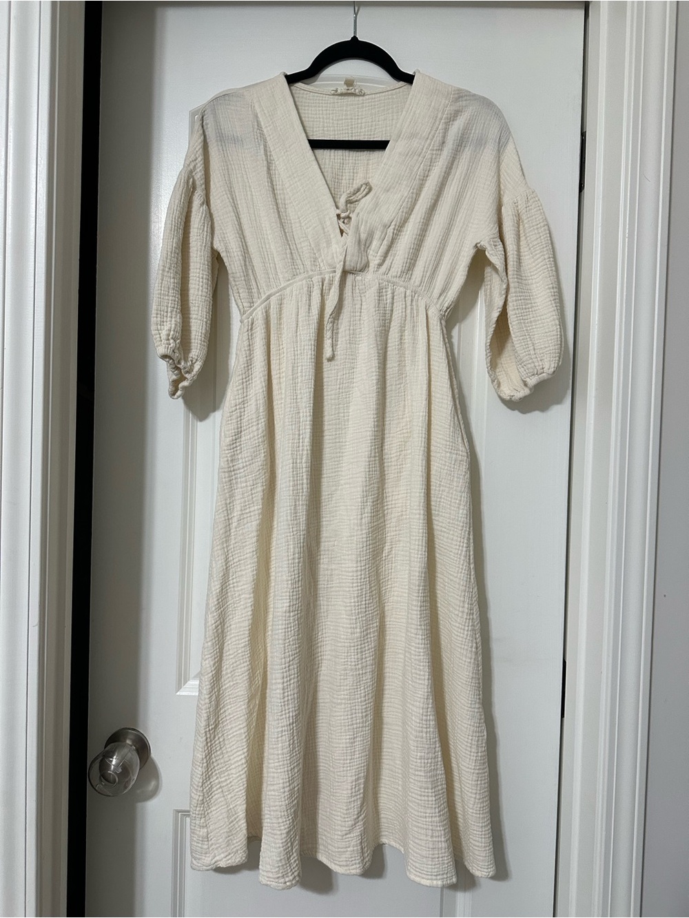 Worth Collective 100% Cotton Gauze Hunter Dress